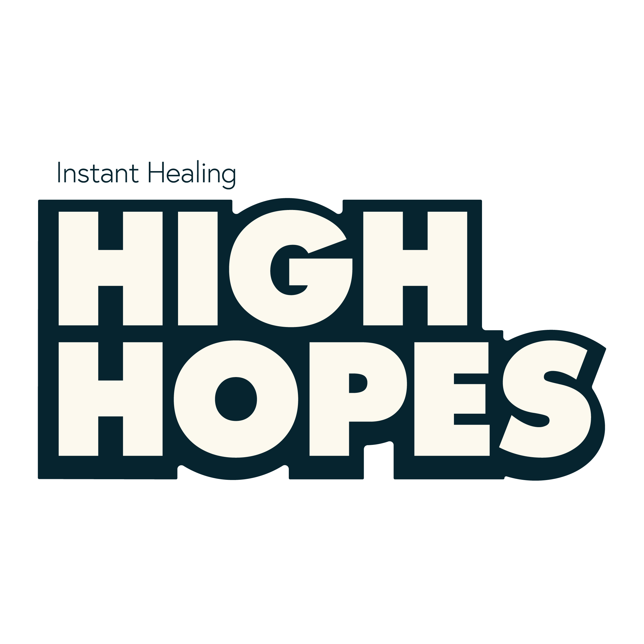 HIGH HOPES BLUE LOGO